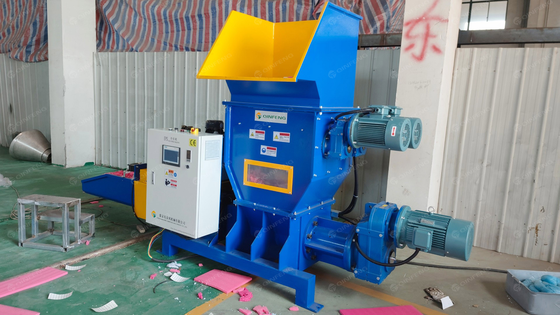 降低废物产生：秦风的EPS泡沫冷压技术